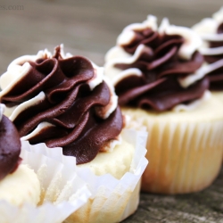 Black and White Cupcakes