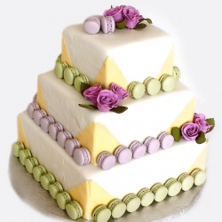 Macaron Wedding Cake