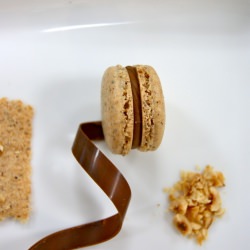 Gianduja Macaron