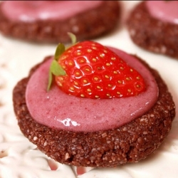 Raspberry-chocolate Disks