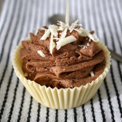 Mascarpone and Dark Chocolate Cream