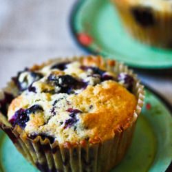 Blueberry Cornmeal Muffins