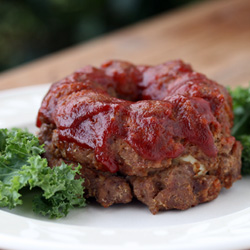 Meatloaf Bundt with Tunnel of Egg