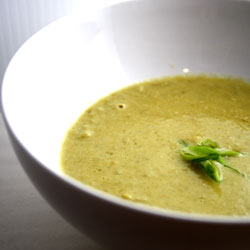 Asparagus Soup with Bacon