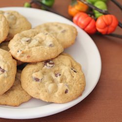 Pumpkin Chewy Cookies