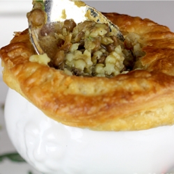 Vegetarian Pot Pie with Lentils