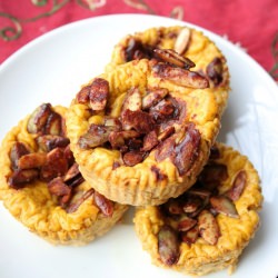 Pumpkin Cheesecake Muffins