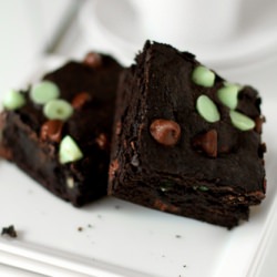 Mint Chocolate Brownies