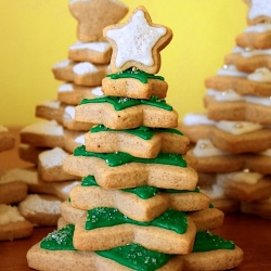 Sugar Cookie Christmas Trees