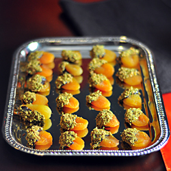 Chocolate-Pistachio Apricots