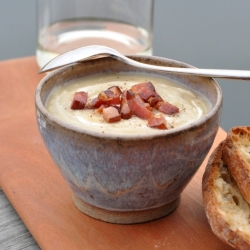 Smokey Bacon Potato Leek Soup