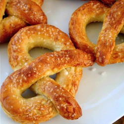 Hot Buttered Pretzels