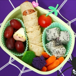 Mummified Turkey Dog Bento