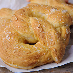 Pretzel Buns