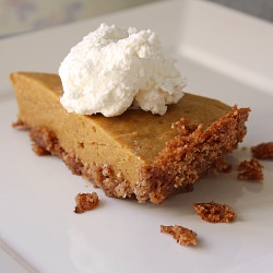 Chiffon Pumpkin Pie [Grain Free]