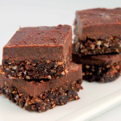 Raw Coconut Brownies