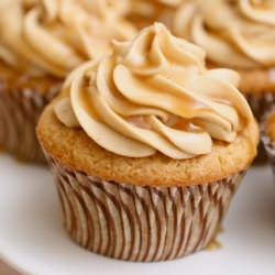 Triple Butterscotch Cupcakes