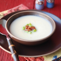 Celery Root & Leek Soup