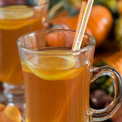 Hot Ginger Apple Tea