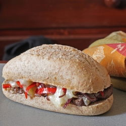 Boozy Steak Sandwiches