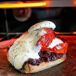 Roasted Tomato Bruschetta