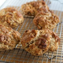 Banana Walnut Scones