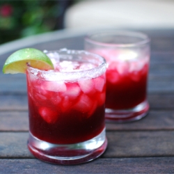 Roasted Jalapeno Berry Margarita