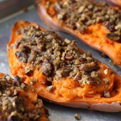 Twice-Baked Sweet Potatoes