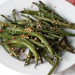 Roasted Sesame String Beans