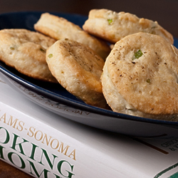 Chive Cream Biscuits