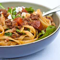 Summery Spaghetti Bolognese