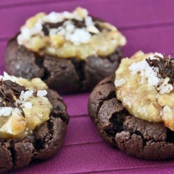 German Chocolate Cake Cookies