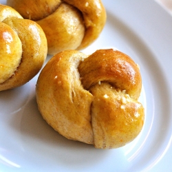 Sweet Potato Garlic Knots