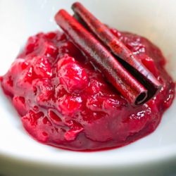 Cranberry Ginger Pear Sauce