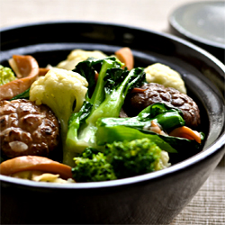 Mixed Vegetables in Clay Pot