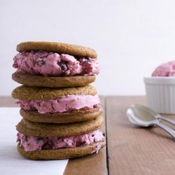 Cranberry Molasses Ice Cream