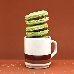 Pistachio Macarons