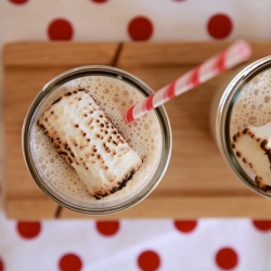 Toasted Marshmallow Milkshake