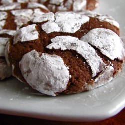 Chocolate Crinkle Cookies