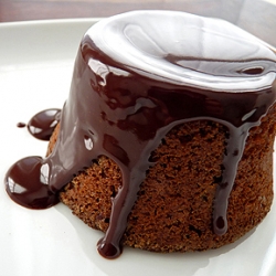 Ginger Cakes with Chocolate Glaze