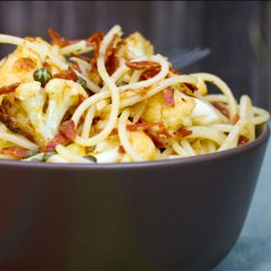 Spaghetti with Cauliflower