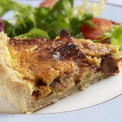 Three Cheese Quiche