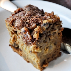 Pumpkin Apple Bread Pudding