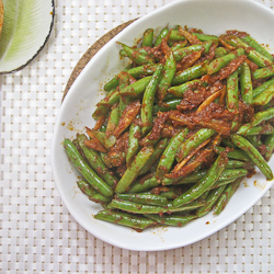 Green Beans Sambal Ikan Bilis