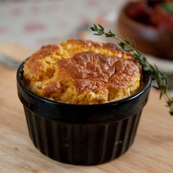 Butternut Squash Pudding Soufflé