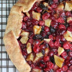 Cranberry Lime Galette