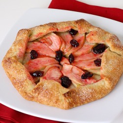 Apple Cranberry Galette