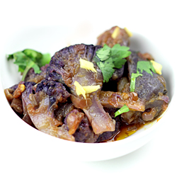 Aloo Gobi with Purple Caluliflower