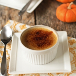 Pumpkin Spice Creme Brulee