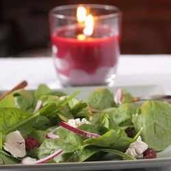 Spinach Salad with Cranberries